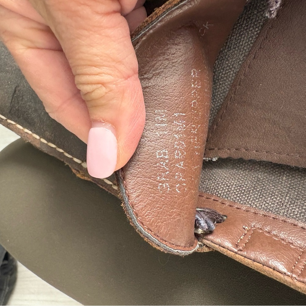 Steve Madden Two-Tone Brown Loafers - Picture 3 of 3